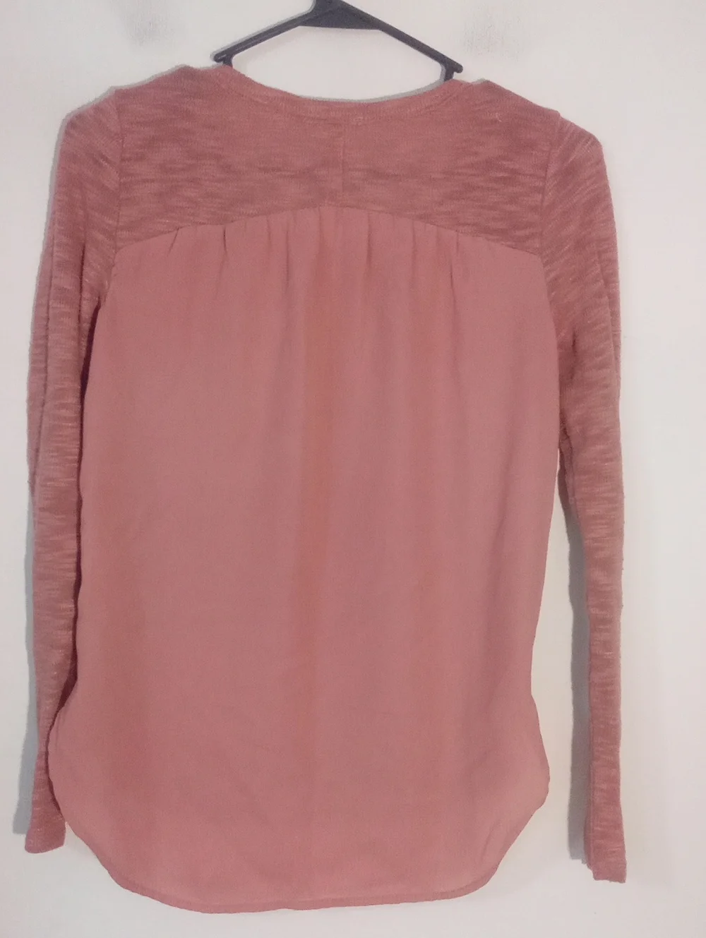 Maurice's Rose Pink Floral Knit Sweater XS Pre-owned Stretch